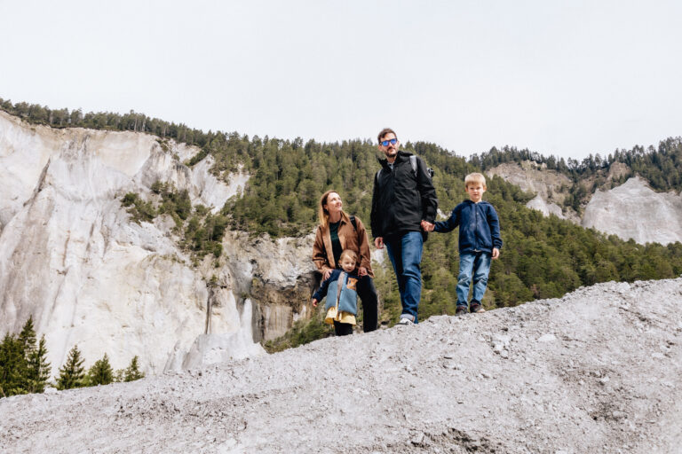 Wandern mit Kindern: Rheinschlucht